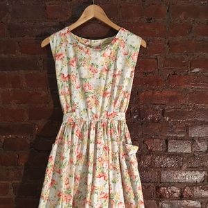 Vintage floral dress ALL ABOUT AUD